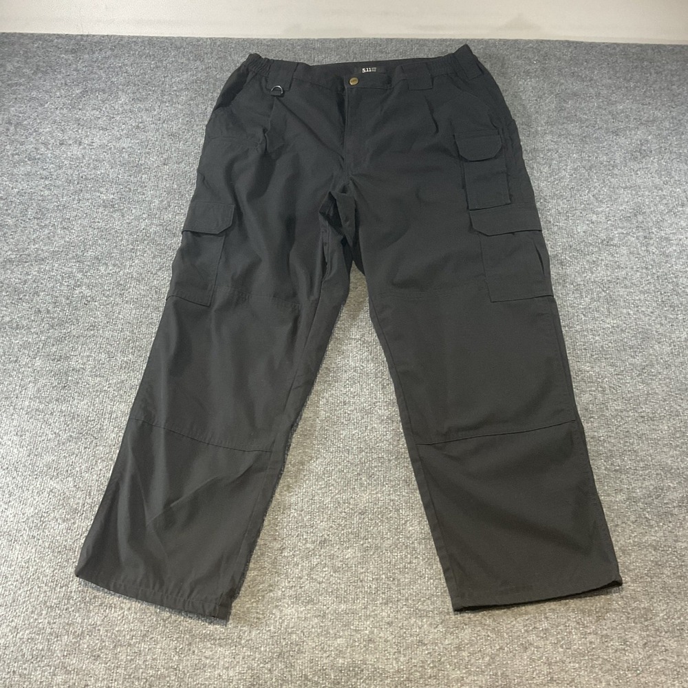 5.11 Tactical Mens Black Ripstop Cargo Pants 38x30 Tactical Utility Trousers